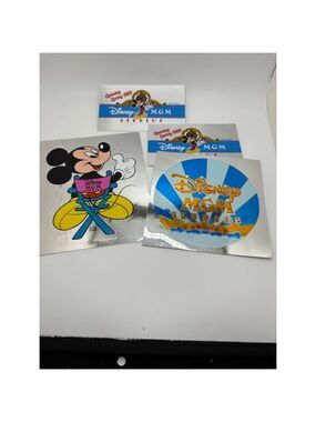 Vintage Disney MGM Studios Stickers Bundle